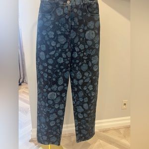 CHANEL 2022 High-rise denim jeans